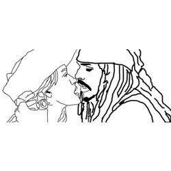 Dibujo para colorear: Johnny Depp (Persona famosa) #123661 - Dibujos para Colorear e Imprimir Gratis