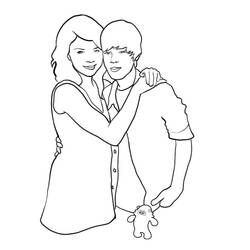 Dibujo para colorear: Justin Bieber (Persona famosa) #122436 - Dibujos para Colorear e Imprimir Gratis