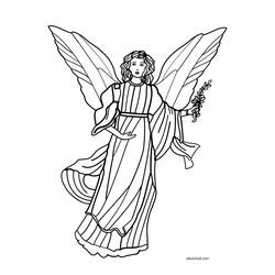 Dibujo para colorear: Angel (Personajes) #86306 - Dibujos para Colorear e Imprimir Gratis