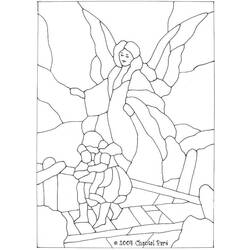 Dibujo para colorear: Angel (Personajes) #86433 - Dibujos para Colorear e Imprimir Gratis