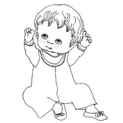 Dibujo para colorear: Bebé (Personajes) #86611 - Dibujos para Colorear e Imprimir Gratis