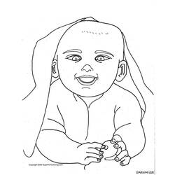 Dibujo para colorear: Bebé (Personajes) #86631 - Dibujos para Colorear e Imprimir Gratis