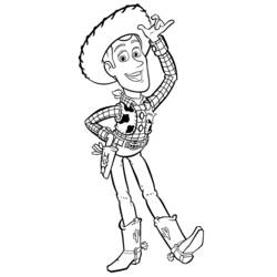 Dibujo para colorear: Cowboy (Personajes) #91442 - Dibujos para Colorear e Imprimir Gratis