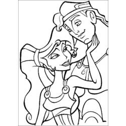 Dibujo para colorear: En amor (Personajes) #88808 - Dibujos para Colorear e Imprimir Gratis