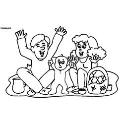 Dibujo para colorear: Familia (Personajes) #95212 - Dibujos para Colorear e Imprimir Gratis