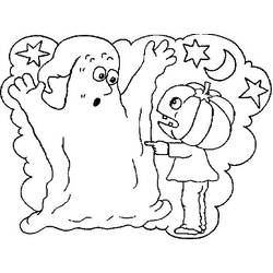 Dibujo para colorear: Fantasma (Personajes) #95519 - Dibujos para Colorear e Imprimir Gratis