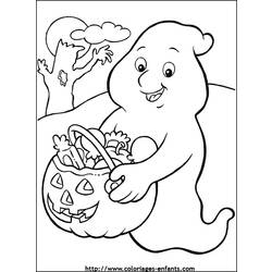 Dibujo para colorear: Fantasma (Personajes) #95530 - Dibujos para Colorear e Imprimir Gratis