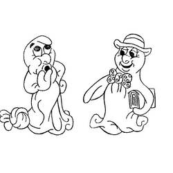 Dibujo para colorear: Fantasma (Personajes) #95532 - Dibujos para Colorear e Imprimir Gratis