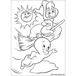 Dibujo para colorear: Fantasma (Personajes) #95567 - Dibujos para Colorear e Imprimir Gratis