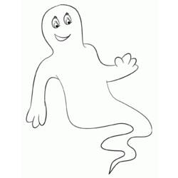 Dibujo para colorear: Fantasma (Personajes) #95617 - Dibujos para Colorear e Imprimir Gratis