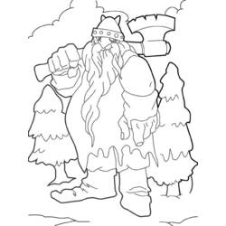Dibujo para colorear: Gigante (Personajes) #97708 - Dibujos para Colorear e Imprimir Gratis