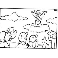 Dibujo para colorear: Jesús (Personajes) #98897 - Dibujos para Colorear e Imprimir Gratis