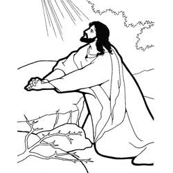 Dibujo para colorear: Jesús (Personajes) #98917 - Dibujos para Colorear e Imprimir Gratis