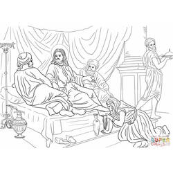 Dibujo para colorear: Jesús (Personajes) #98995 - Dibujos para Colorear e Imprimir Gratis