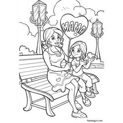 Dibujo para colorear: Mamá (Personajes) #101068 - Dibujos para Colorear e Imprimir Gratis