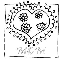 Dibujo para colorear: Mamá (Personajes) #101206 - Dibujos para Colorear e Imprimir Gratis