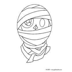 Dibujo para colorear: Momia (Personajes) #147700 - Dibujos para Colorear e Imprimir Gratis