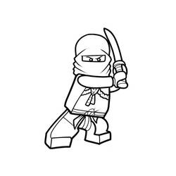 Dibujo para colorear: Ninja (Personajes) #147926 - Dibujos para Colorear e Imprimir Gratis