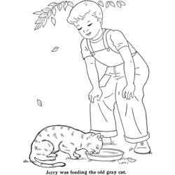 Dibujo para colorear: Niño (Personajes) #97417 - Dibujos para Colorear e Imprimir Gratis
