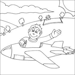 Dibujo para colorear: Niño (Personajes) #97591 - Dibujos para Colorear e Imprimir Gratis