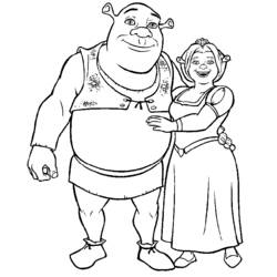 Dibujo para colorear: Ogro (Personajes) #102858 - Dibujos para Colorear e Imprimir Gratis
