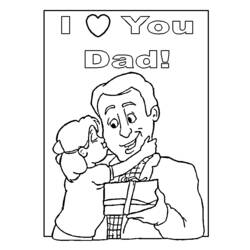 Dibujo para colorear: Papá (Personajes) #103602 - Dibujos para Colorear e Imprimir Gratis