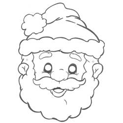 Dibujo para colorear: Papá Noel (Personajes) #104810 - Dibujos para Colorear e Imprimir Gratis