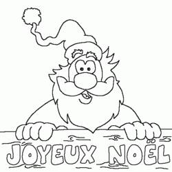 Dibujo para colorear: Papá Noel (Personajes) #104827 - Dibujos para Colorear e Imprimir Gratis