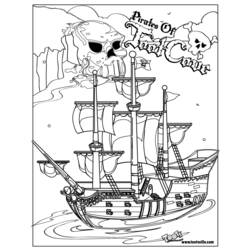 Dibujo para colorear: Pirata (Personajes) #105039 - Dibujos para Colorear e Imprimir Gratis