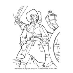 Dibujo para colorear: Pirata (Personajes) #105101 - Dibujos para Colorear e Imprimir Gratis