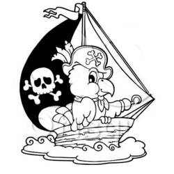 Dibujo para colorear: Pirata (Personajes) #105129 - Dibujos para Colorear e Imprimir Gratis