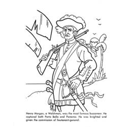Dibujo para colorear: Pirata (Personajes) #105155 - Dibujos para Colorear e Imprimir Gratis