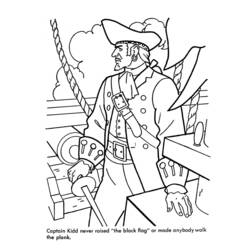 Dibujo para colorear: Pirata (Personajes) #105156 - Dibujos para Colorear e Imprimir Gratis