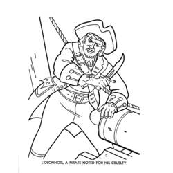 Dibujo para colorear: Pirata (Personajes) #105173 - Dibujos para Colorear e Imprimir Gratis
