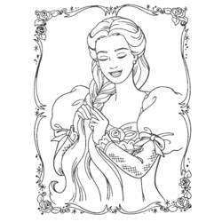 Dibujo para colorear: Princesa (Personajes) #85171 - Dibujos para Colorear e Imprimir Gratis