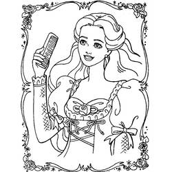 Dibujo para colorear: Princesa (Personajes) #85234 - Dibujos para Colorear e Imprimir Gratis
