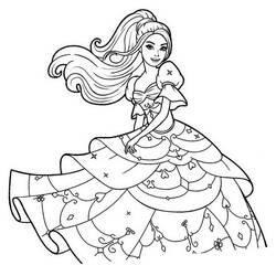 Dibujo para colorear: Princesa (Personajes) #85250 - Dibujos para Colorear e Imprimir Gratis