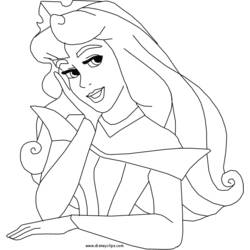 Dibujo para colorear: Princesa (Personajes) #85260 - Dibujos para Colorear e Imprimir Gratis