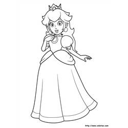 Dibujo para colorear: Princesa (Personajes) #85262 - Dibujos para Colorear e Imprimir Gratis
