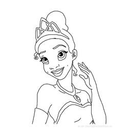 Dibujo para colorear: Princesa (Personajes) #85266 - Dibujos para Colorear e Imprimir Gratis