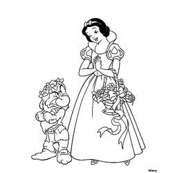 Dibujo para colorear: Princesa (Personajes) #85290 - Dibujos para Colorear e Imprimir Gratis