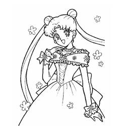 Dibujo para colorear: Princesa (Personajes) #85292 - Dibujos para Colorear e Imprimir Gratis