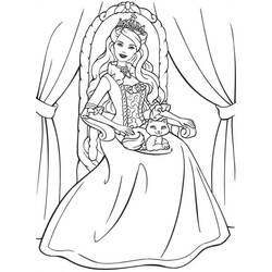 Dibujo para colorear: Princesa (Personajes) #85332 - Dibujos para Colorear e Imprimir Gratis