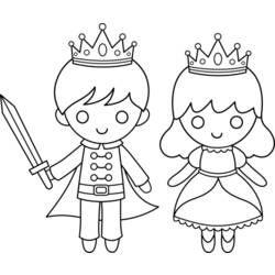 Dibujo para colorear: Príncipe (Personajes) #105873 - Dibujos para Colorear e Imprimir Gratis