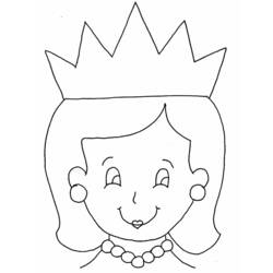 Dibujo para colorear: Reina (Personajes) #106217 - Dibujos para Colorear e Imprimir Gratis