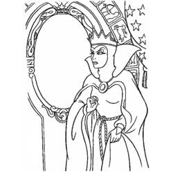 Dibujo para colorear: Reina (Personajes) #106231 - Dibujos para Colorear e Imprimir Gratis