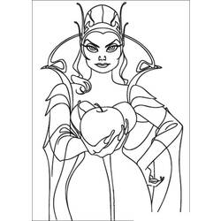 Dibujo para colorear: Reina (Personajes) #106422 - Dibujos para Colorear e Imprimir Gratis