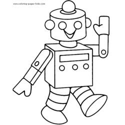 Dibujo para colorear: Robot (Personajes) #106564 - Dibujos para Colorear e Imprimir Gratis