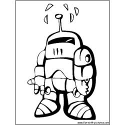 Dibujo para colorear: Robot (Personajes) #106626 - Dibujos para Colorear e Imprimir Gratis
