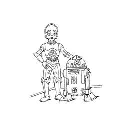 Dibujo para colorear: Robot (Personajes) #106658 - Dibujos para Colorear e Imprimir Gratis